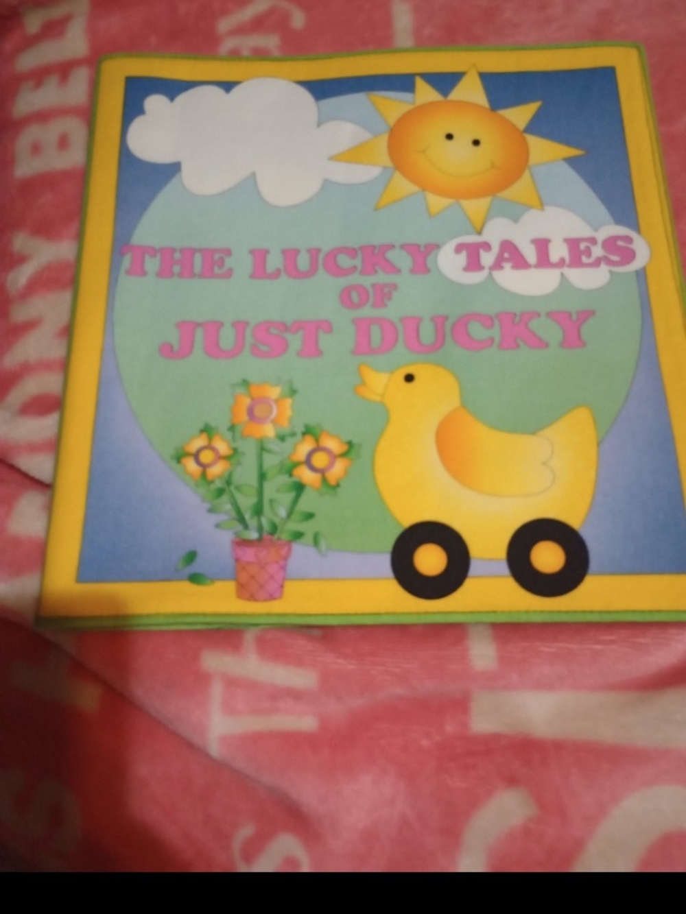 The Lucky Tales of Just Ducky - Yellow Kids Story Toy